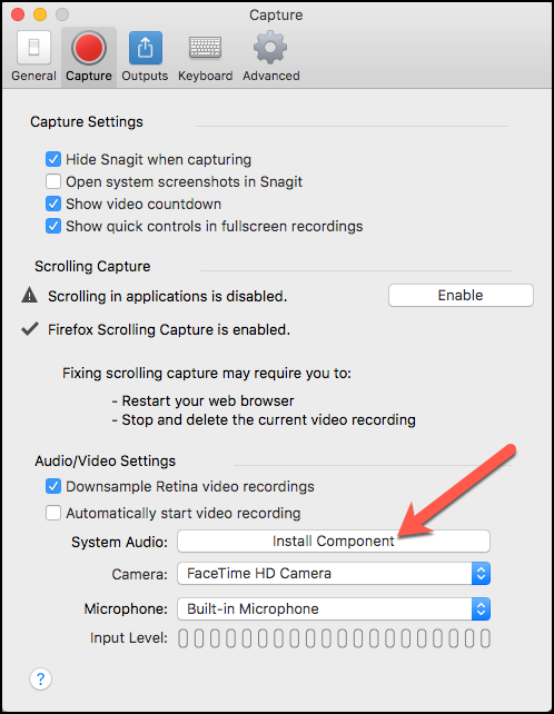 how to use snagit on a mac